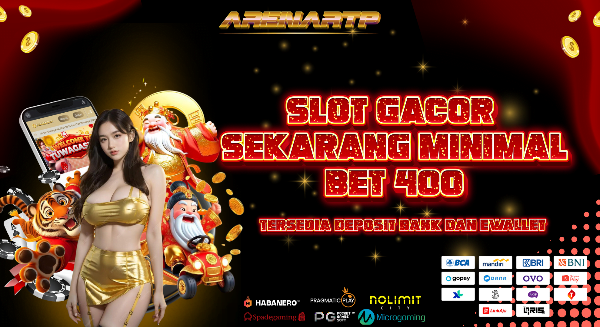 SLOT GACOR : Link Slot Minimal Bet 400 Mahjong Wins 3 Gacor